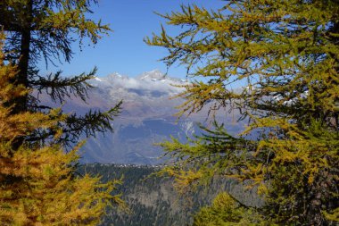 İsviçre Alpleri Sonbaharda