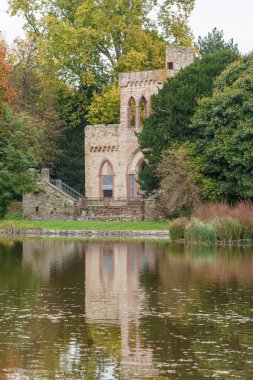 Wiesbaden şehrinde sonbahar zamanı