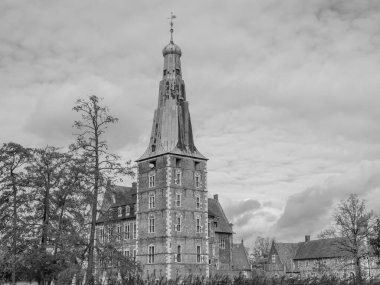 Alman Westphalia 'sında, Raesfeld' de sonbahar zamanı