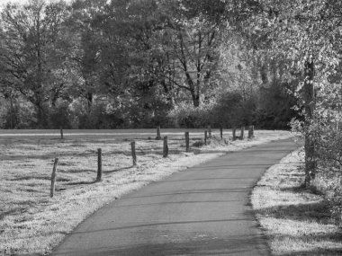 Westphalia Borken 'de sonbahar zamanı