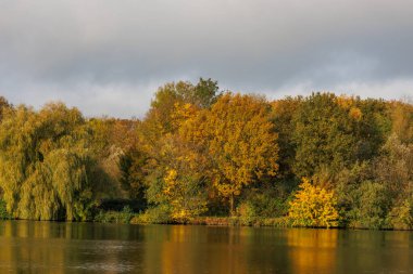 Westphalia Borken 'de sonbahar zamanı