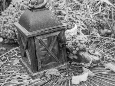 Alman bahçesinde sonbahar