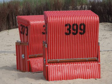 Kuzey denizindeki langeoog adası.