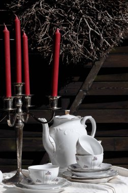 Alman bahçesinde bahar geldi.