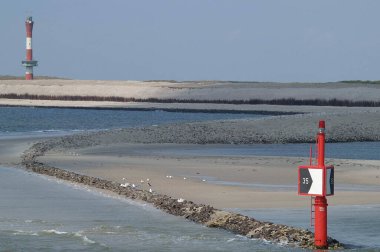Kuzey Denizi 'ndeki Wangerooge Adası
