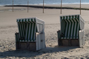 Kuzey Denizi 'ndeki Wangerooge Adası