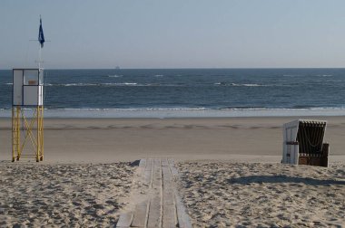 Kuzey Denizi 'ndeki Wangerooge Adası