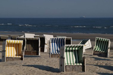 Kuzey Denizi 'ndeki Wangerooge Adası