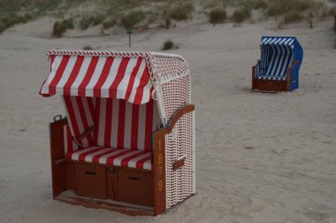 Juist ve Borkum Alman kuzey denizinde