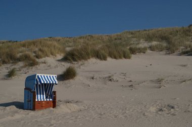 Juist ve Borkum Alman kuzey denizinde