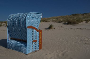 Juist ve Borkum Alman kuzey denizinde