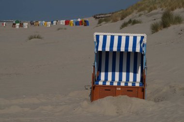 Juist ve Borkum Alman kuzey denizinde