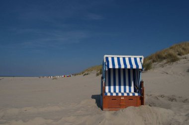 Juist ve Borkum Alman kuzey denizinde