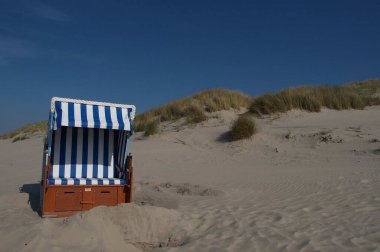 Juist ve Borkum Alman kuzey denizinde