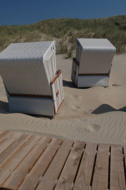 Almanya 'da Kuzey Denizi' nde yaz mevsimi