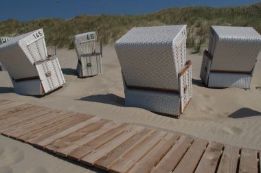 Almanya 'da Kuzey Denizi' nde yaz mevsimi