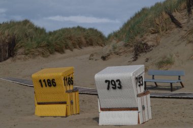 Almanya 'da Kuzey Denizi' nde yaz mevsimi