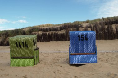 Almanya 'da Kuzey Denizi' nde yaz mevsimi