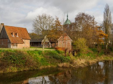 Vreden şehrinde sonbahar zamanı