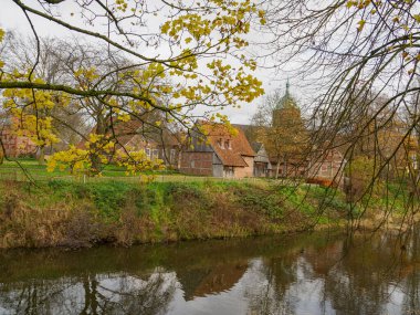 Vreden şehrinde sonbahar zamanı