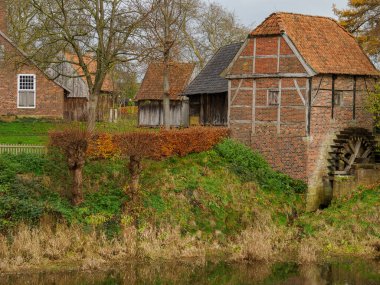 Vreden şehrinde sonbahar zamanı
