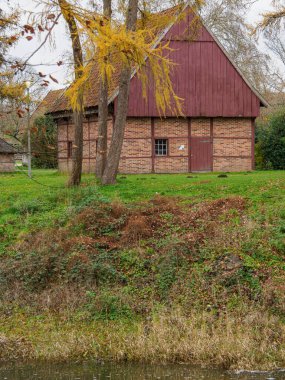 Vreden şehrinde sonbahar zamanı