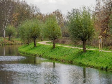 Vreden şehrinde sonbahar zamanı