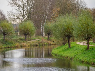 Vreden şehrinde sonbahar zamanı