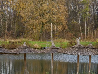 Vreden şehrinde sonbahar zamanı