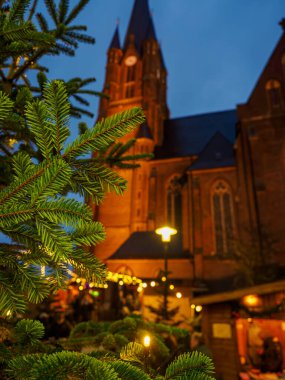 Alman muensterland 'inde Noel zamanı