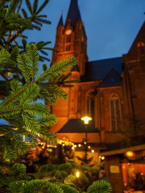 Alman muensterland 'inde Noel zamanı