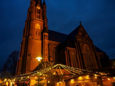 Alman muensterland 'inde Noel zamanı