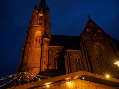 Alman muensterland 'inde Noel zamanı