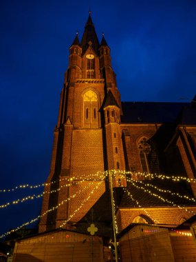 Alman muensterland 'inde Noel zamanı