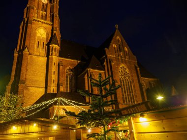 Alman muensterland 'inde Noel zamanı