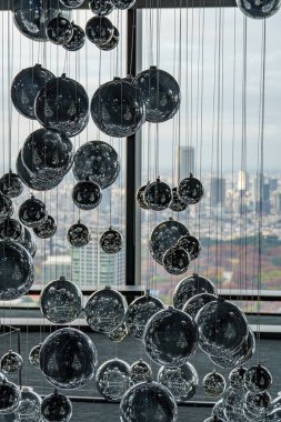 Tokyo şehrinde sonbahar zamanı