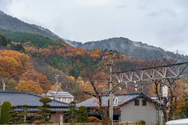 Tokyo ve Fuji Dağı Japonya 'da