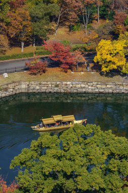 Japonya 'daki Osaka şehri.
