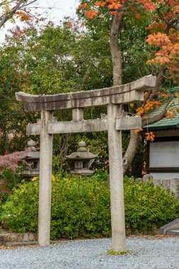 Japonya 'daki Osaka şehri.