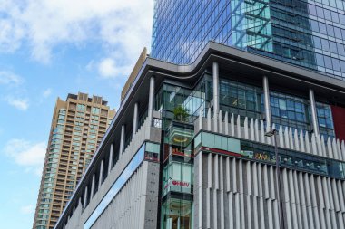 Japonya 'nın Osaka şehrinde sonbahar mevsimi