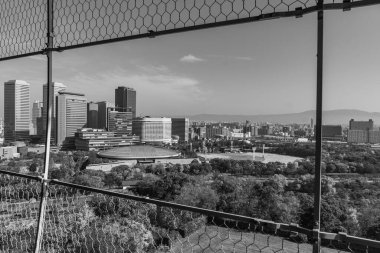 Japonya 'daki Osaka şehri.