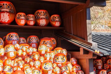 Japonya 'daki Osaka şehri.