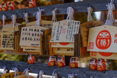 Japonya 'daki Osaka şehri.