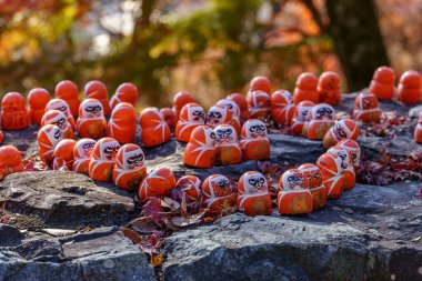 Sonbahar zamanı Japonya 'da osaka.