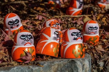 Sonbahar zamanı Japonya 'da osaka.
