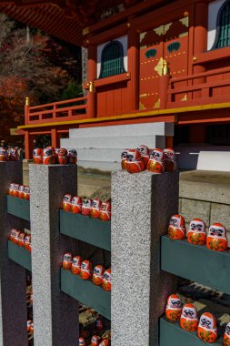 Sonbahar zamanı Japonya 'da osaka.