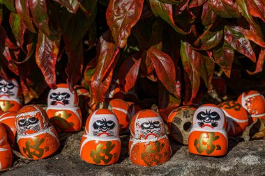 Sonbahar zamanı Japonya 'da osaka.