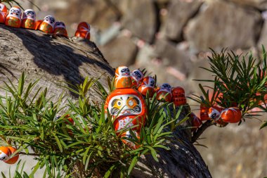 Sonbahar zamanı Japonya 'da osaka.