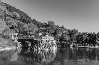 Japonya 'daki osaka şehri.