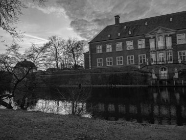 Noel zamanı Ahaus şehri.